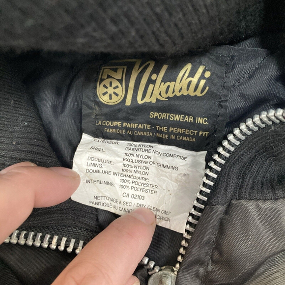 Vintage SKI-DOO Nikaldi Snowmobile Mens M/L Men’s Coat Jacket Hood 12 Elan Suit - Picture 3 of 16